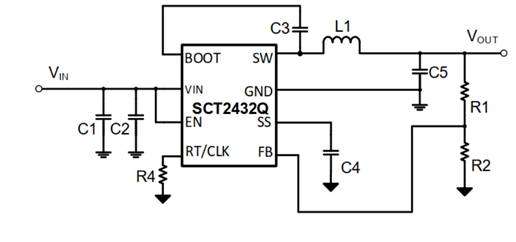 3.8V-40V Vin, 3.5A, High Efficiency Synonous Step-down DCDC Converter with Internal Compensation